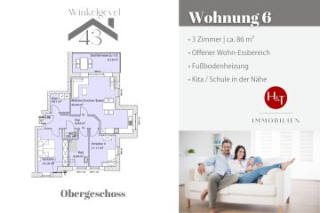 Winkelgevel 43 – attraktiver Neubau in Brinkum, 28816 Stuhr, Etagenwohnung