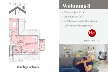 Winkelgevel 43 – attraktiver Neubau in Brinkum, 28816 Stuhr, Dachgeschosswohnung