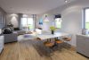 QNG-Plus Neubau EH 40 - Stadtvilla In den Dalmen - Wohnzimmer