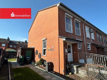 +++ Sehr gepflegtes modernisiertes Reihenendhaus mit traumhaftem Grundstück +++, 28844 Weyhe, Reihenendhaus