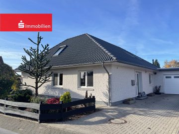 +++Gemütlicher Familienbungalow mit modernem Ausbau und schönem Garten+++, 27254 Siedenburg, Einfamilienhaus
