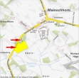 Verkauf: 5.38.53 ha Ackerland inkl. 432 m² Weg in der Gemarkung Hesterberg - Übersichtsplan