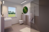 Neubau Elhornstraße - modern, nachhaltig und komfortabel! - KI Visualisierung_Badezimmer