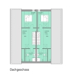 Neubau 2026: Kurze Str. 12 in Kirchweyhe - Grundriss DG, farbig