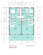 Neubau 2026: Kurze Str. 12 in Kirchweyhe - Grundriss OG, farbig