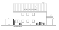 Neubau 2026: Kurze Str. 12 in Kirchweyhe - Ansicht West