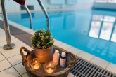 Provisionsfrei: traumhafte 3-Zimmer-Ferienwohnung mit Wellnessbereich in Strandnähe auf Usedom - Poolbereich