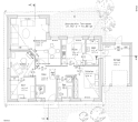 Ideal für das Paar: Ebenerdiger Bungalow von 2005 - Grundriss