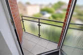 Helle 2-Zimmer Wohnung mit zwei Balkonen in Stuhr-Brinkum - Balkon östliche Ausrichtung