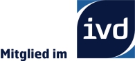 Moderne 2-Zimmer Wohnung in bester Bahnhofslage - Logo IVD