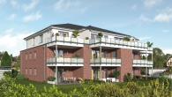 QNG-Plus Neubau EH 40 - Lichtdurchflutete Wohnung im Staffelgeschoss - Rückansicht