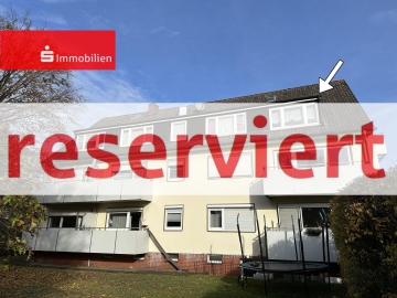 +++Dachgeschosswohnung mit Keller und Balkon in Stuhr-Brinkum+++, 28816 Stuhr, Dachgeschosswohnung