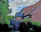 4-Zimmer-Maisonette in Kirchweyhe - Gartenansicht