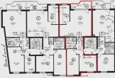 Buntentor 3-Zimmer-ETW mit Balkon, Garage, ruhige Lage - Grundriss