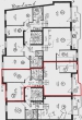 Buntentor 3-Zimmer-ETW mit Balkon, Garage, ruhige Lage - Grundriss
