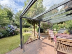 Top-Lage! Zwei Häuser, toller Garten, teilbar oder zusätzliche Rendite! - 2. Haus / große überdachte Terrasse