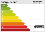 Ruhig gelegen! Drei-Zimmer-Wohnung mit Südwest-Balkon! - Energieskala