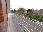 Ruhige 3-Zimmer-Dachgeschosswohnung in Syke-Ristedt - Balkon