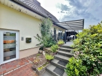 Maisonette zum Wohlfühlen mit Terrasse in ruhiger Lage - Terrassenabgang
