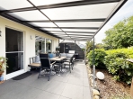 Maisonette zum Wohlfühlen mit Terrasse in ruhiger Lage - überdachte Terrasse