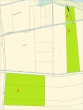 Verpachtung: 10 ha Ackerland und 15 ha Grünland in den Gemarkungen Riede und Dibbersen-Donnerstedt - Liegenschaftskarte Flächen 3, 4 und 5