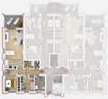 QNG-Plus Neubau EH 40 - Erdgeschosswohnung zum Wohlfühlen - Grundriss Erdgeschoss Wohnung 1