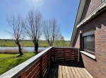 Naturverbunden leben mit Blick über die Ochtum - Balkon