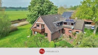Naturverbunden leben mit Blick über die Ochtum - Haus zu verkaufen in Bremen Strom – H & T Immobilien