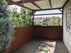 Reihenhaus in Hastedt – gute Substanz mit Potenzial - Überdachte Terrasse