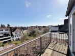 Stilvolles Zuhause mit Blick über die Dächer von Schwachhausen! - Balkon mit Blick über Schwachhausen