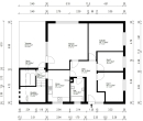 Toll für Paare oder kleine Familien: Einfacher, ebenerdiger Bungalow mit naturnahem Garten - Erdgeschoss