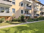 Toplage! Modernisierte Dreizimmerwohnung mit ausgebautem Bodenzimmer! - rückwärtige Ansicht / Balkonansicht