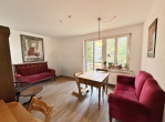 Toplage! Modernisierte Dreizimmerwohnung mit ausgebautem Bodenzimmer! - Wohn- und Esszimmer