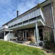 Helle, moderne 3-Zimmer-EG-Wohnung mit Carport, Stadt Bassum - Terrasse, überdacht