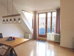3‑Zimmer-Maisonette Wohnung mit Garage am Bürgerpark - Essbereich im EG