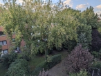 3‑Zimmer-Maisonette Wohnung mit Garage am Bürgerpark - Blick in den Garten