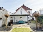 Altbau-Villa mit drei Wohneinheiten im Herzen von Delmenhorst! - rückwärtige Hausansicht