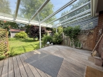Familienparadies: Reihenendhaus mit Terrasse & Garten - mit Zugang zur überdachten Terrasse