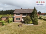 Freistehendes Zweifamilienhaus mit Rotklinker auf großem Grundstück für eine oder zwei Familien - DJI_20260924115700_0020_D