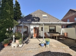 Idyllische Lage in Huchting – Einfamilienhaus mit viel Platz! - Terrassenansicht
