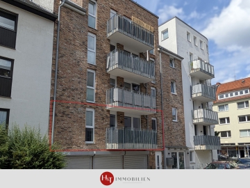 Moderne Architektur in der Neustadt – 3-Zimmer-ETW, Balkon und barrierefrei, 28199 Bremen, Erdgeschosswohnung