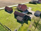 Rotsteinhaus mit Nebengebäuden und großem Grundstück in Einzellage bei Twistringen - Resthof mit großem Grundstück