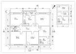 Zweifamilienhaus mit großem Naturgrundstück - Grundriss EG und Teilkeller