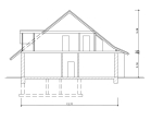 Zweifamilienhaus mit großem Naturgrundstück - SchnittA-A